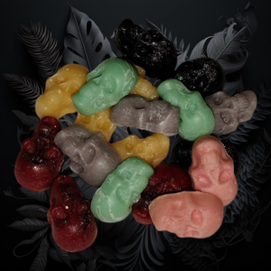 13 skull wax melts